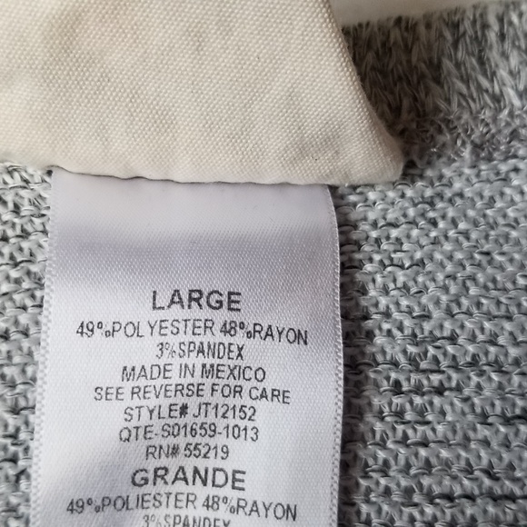 Gray "Paris School of Love" Sweater - Picture 4 of 5